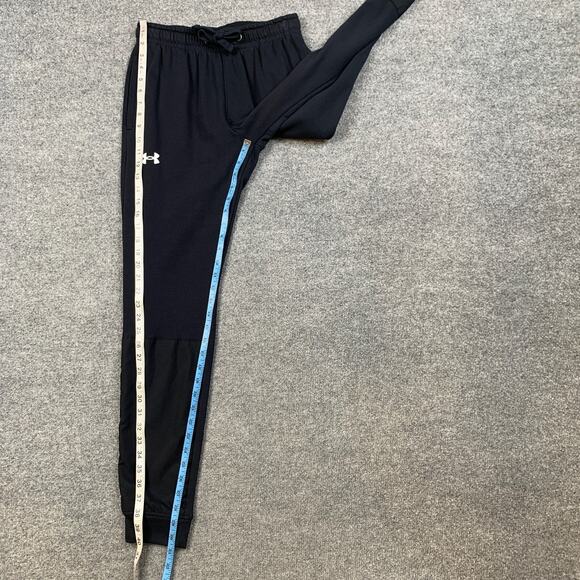 Under Armour Jogger Mens S Small Black Loose Project Rock Terry Active Pants - Picture 3 of 12